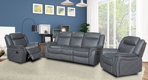 Grey high grade leather - high, gel