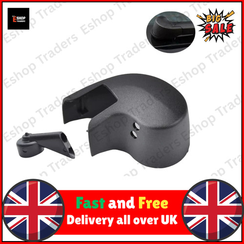 Rear wiper arm cap - cover, nut
