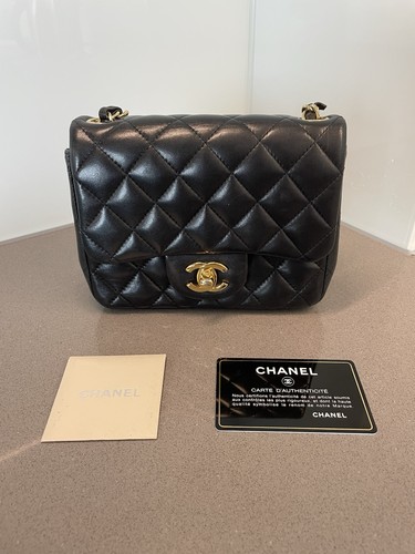 Chanel mini flap bag lambskin - chanel,