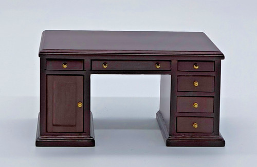 Dolls house mahogany - house, 1:12