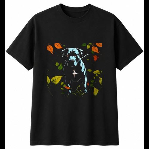 Pitbull nature dog - dog, lover