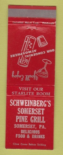 Matchbook cover - matchbook,
