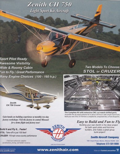 2015 zenith stol 750 - 750, &