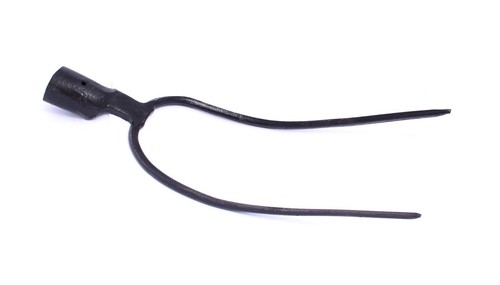 Hay fork prongs - fork, solid