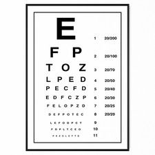 Modern Eye Chart Photo