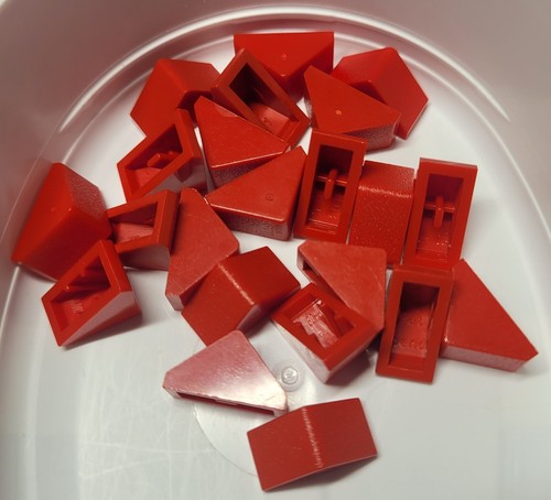 Lego 3044 roof tile brick - roof,