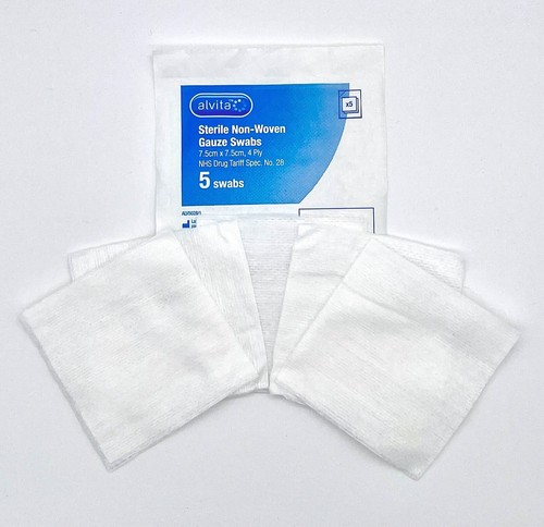 Sterile gauze swabs x - swabs, 7.5