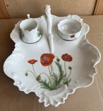 Limoges France Porcelain Poppy