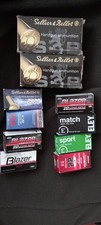 10  empty cartridge boxes