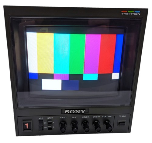 Vtg sony trinitron pvm - trinitron, pvm-8200t