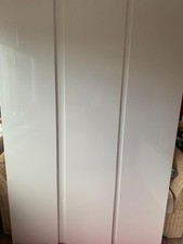 High Gloss White 3-Door Wardrobe