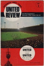 VINTAGE FOOTBALL PROGRAMME