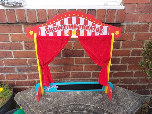 Showtime theatre wooden puppet - theatre,
