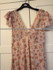 ASOS Pale Pink Maxi Dress Size