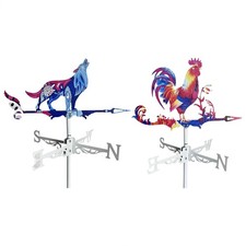 Rooster Weathervane Metal