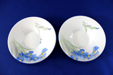 " 2 Shelley Bone China Saucers