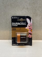 1 x Duracell 223 6V Lithium
