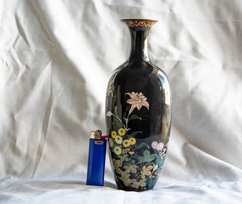 Large japanese meiji cloisonne - large,