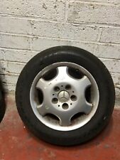 MERCEDES W202 ALLOY WHEEL C CLASS WHEEL A2024011802 6.5 X 15 *BAD TYRE*