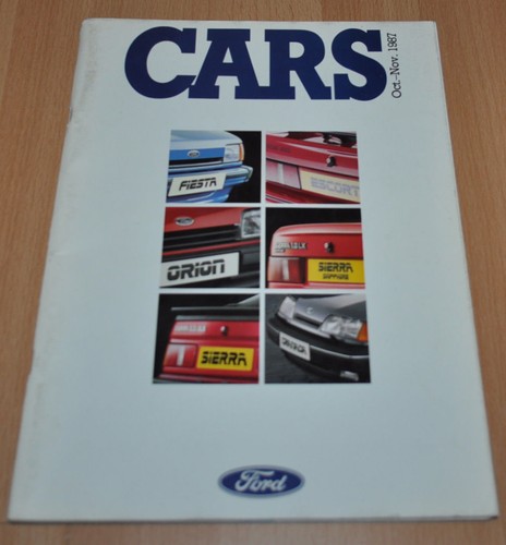 Ford cars 1987 sierra fiesta - ford,