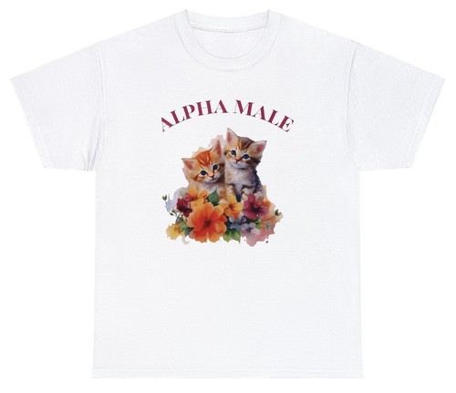 Alpha male cat shirt - cat, t