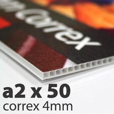 A2 4mm Correx x 50 Sign Boards