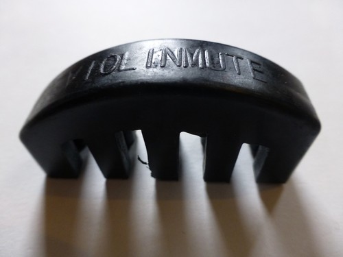Violin mute black rubber - violin,