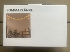 IKEA SOMMARLANKE LED lighting chain with 12 lights, battery-operated outdoor