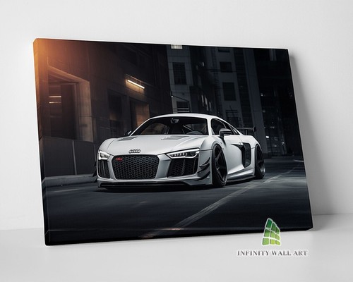 White car city - car, art