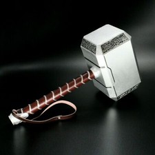 Halloween Solid Avengers Thor Hammer Replica Cosplay Mjolnir Prop Collector 1:1