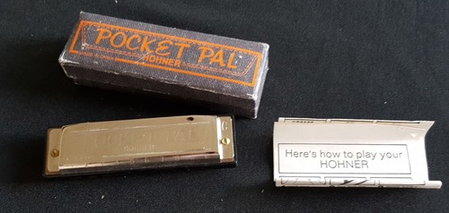 Vintage hohner pocket pal - pocket, 10