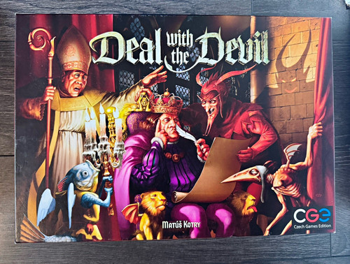 Deal with the devil - board, game