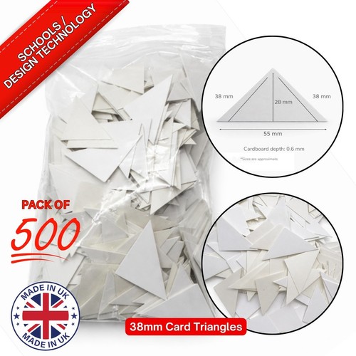 Proops flat cardboard triangle - cardboard,
