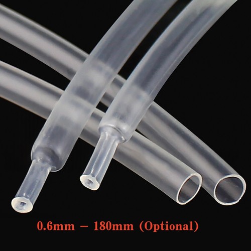 Clear heat shrink tubing - clear,