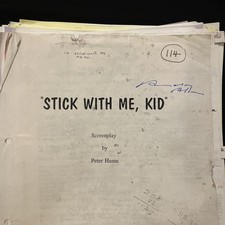 ORIGINAL Stick With Me, Kid (1995) Annotated Continuity TV Script Gielgud RARE