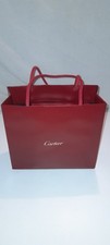 Cartier Red Gift Box & Shopping Bag Set – Authentic Luxury Packaging