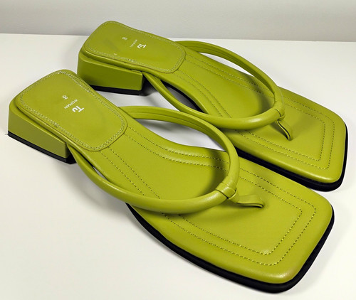 Women lime green - green, thong