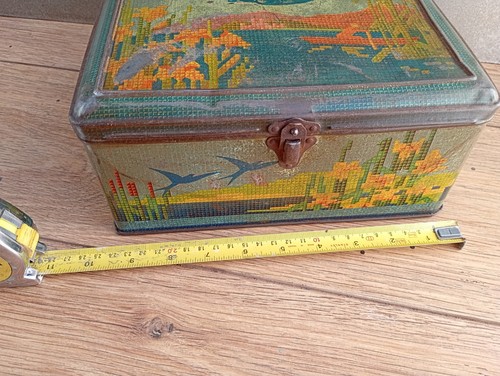 Vintage blue bird toffee - , tin