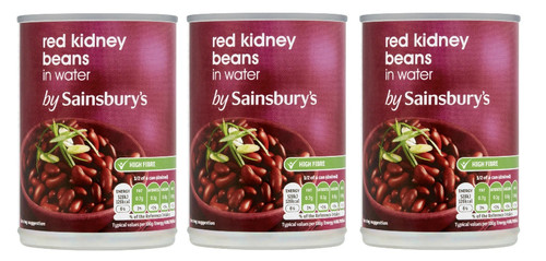Sainsbury red kidney beans - kidney,