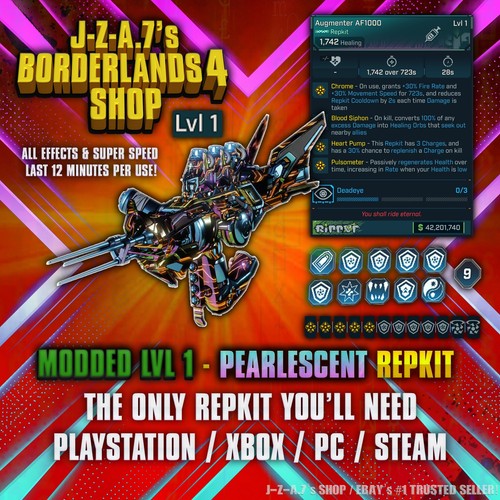 Borderlands modded lvl - 4✨,