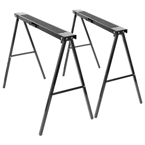 Folding iron saw - horses,