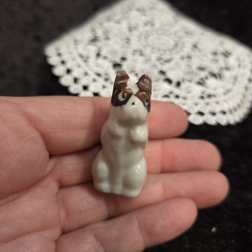 Vtg porcelain rat boston - porcelain,
