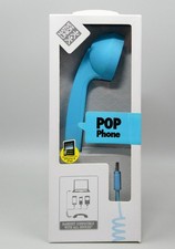 Native Union Pop Phone Retro Handset Blue - with 3.5mm Jack - New