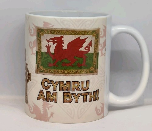 Welsh dragon coffee mug - dragon, cymru