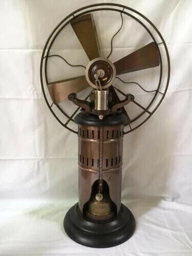 Working steam engine fan - engine,