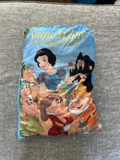 Disney Princess Storybook Plush Pillow Snow White Seven Dwarves 06 Retro Pillow