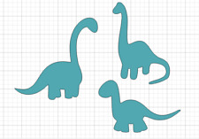 Baby Dinosaurs Multi - Re-Usable Stencil A4 Sheet