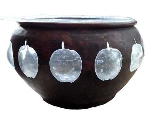 Copper encased glass - copper,