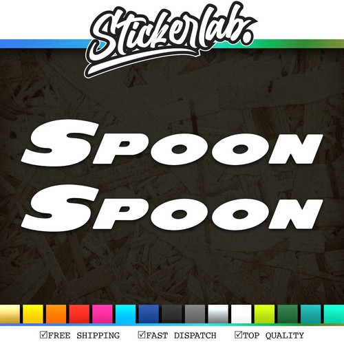 Spoon sticker vinyl jdm - spoon,