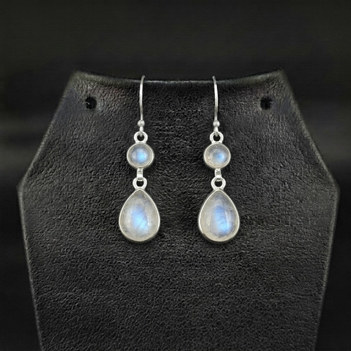 Rainbow moonstone 925 sterling